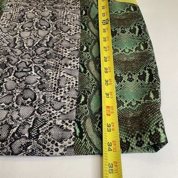 BCBGMaxAzria Women’s Chloe Snakeskin Keyhole Multicolor Short Shift Dress XS - Picture 9 of 15